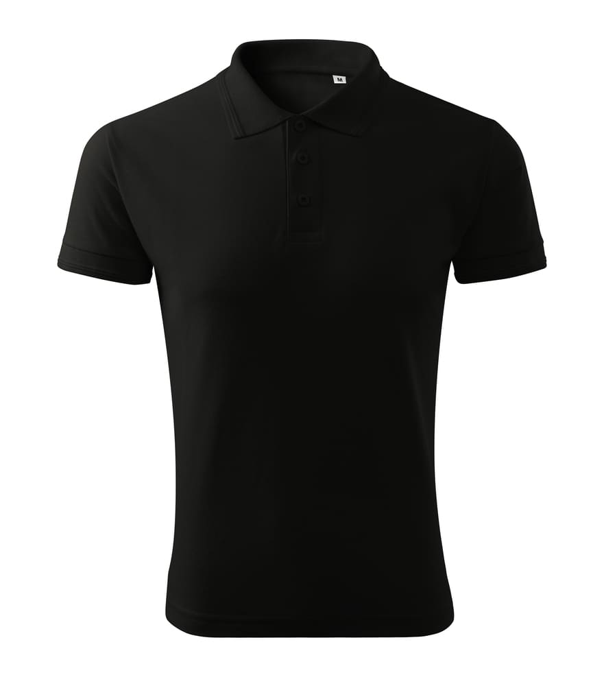 Polo Herren Schwarz Brust