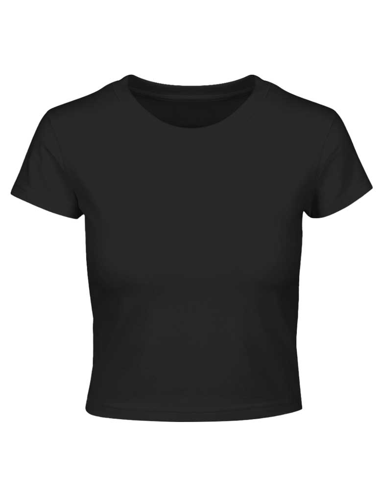 Cropped T Shirt Brust