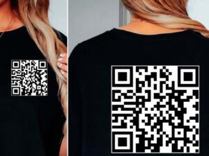 QR-Code T Shirt drucken lassen